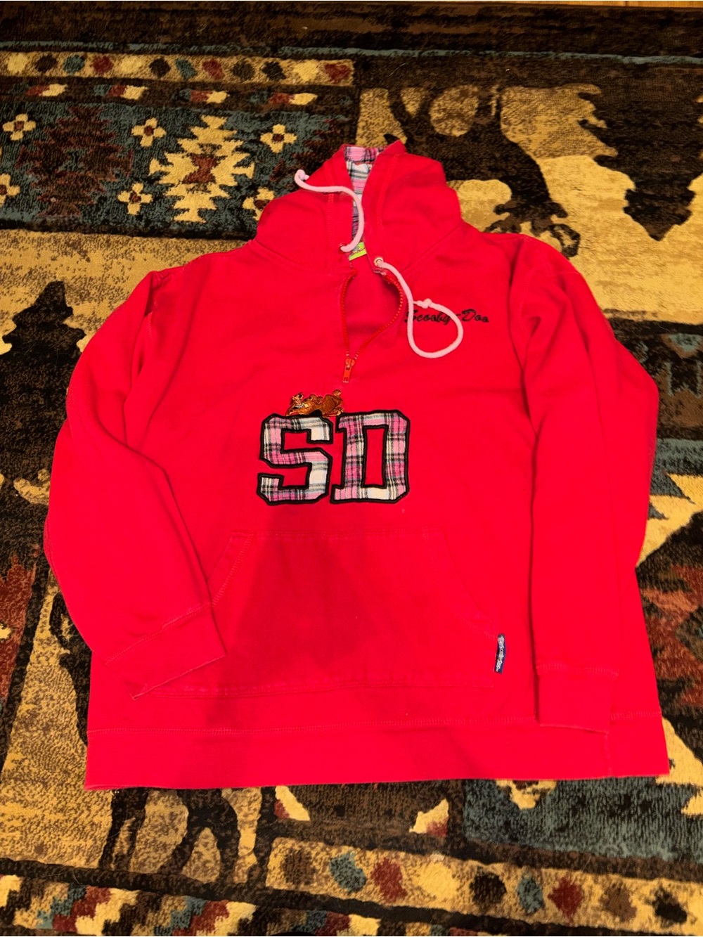 Vintage Scooby Doo Quarter Zip